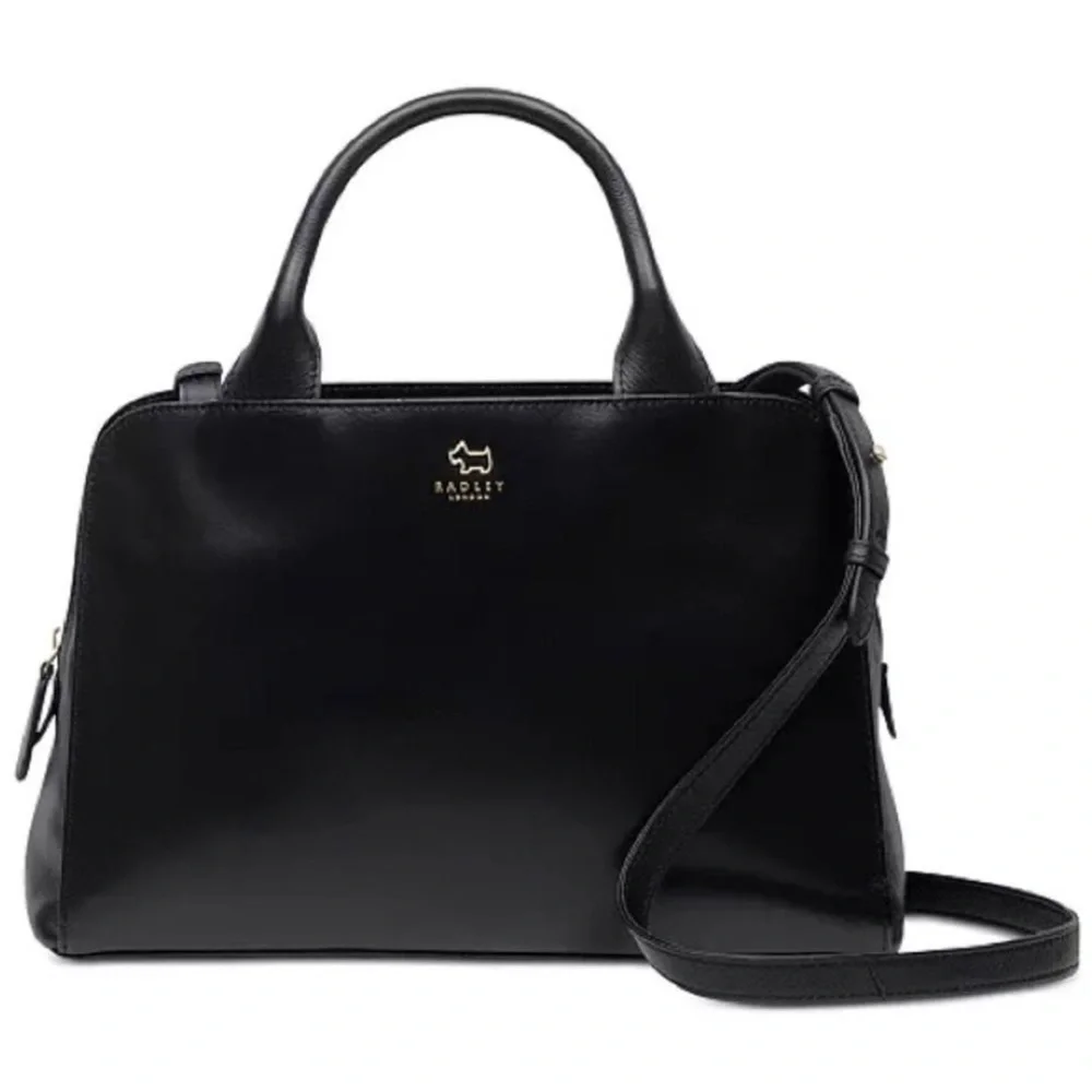 Radley London Millbank Black Leather Satchel